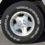 30 inch Wrangler GSA on Canyon Wheel