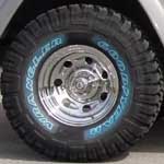 33 inch Wrangler MT/R on Tailgunner Wheel
