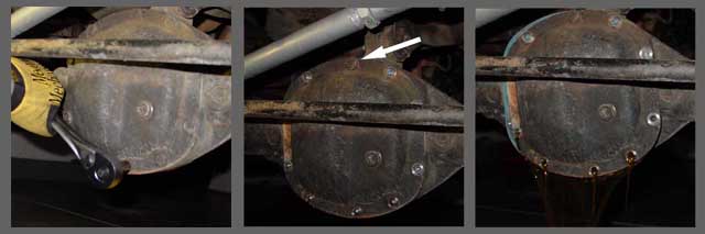 Step 3 Remove bolts except top bolt
