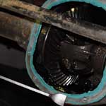 Step 5 Scrape off the old gasket