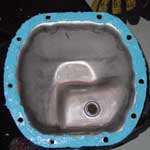 Step 7 Make the gasket on the diff cover