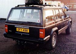rear side photo of 93 XJ